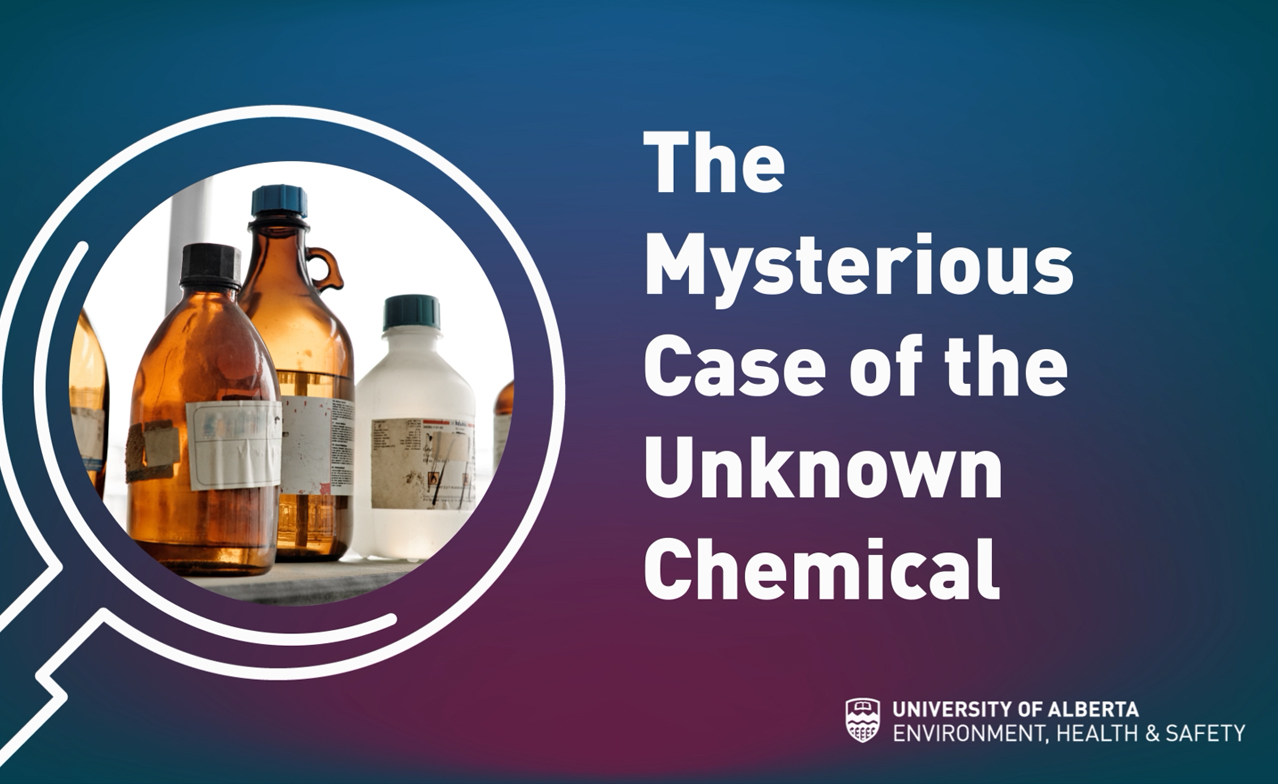 The Mysterious Case of the Unknown Chemical
